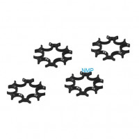 ASG Dan Wesson Moon clips 4 pcs BLACK for DW715 series S/No 16K onwards