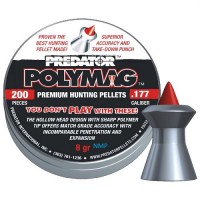 JSB Predator Polymag .177 calibre 4.50mm pellets 8 Grains Tin of 200