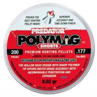 JSB Predator Polymag Shorts .177 calibre 4.50mm pellets 8.02 Grains Tin of 200