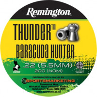 Remington Thunder BARACUDA HUNTER .22 calibre 18.21 grains Tin of 200
